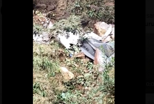 Viral Video Terjatuhnya Pesawat TNI AU di Pasuruan, Pengakuan Warga Desa Keduwung: Posisi Hancur!