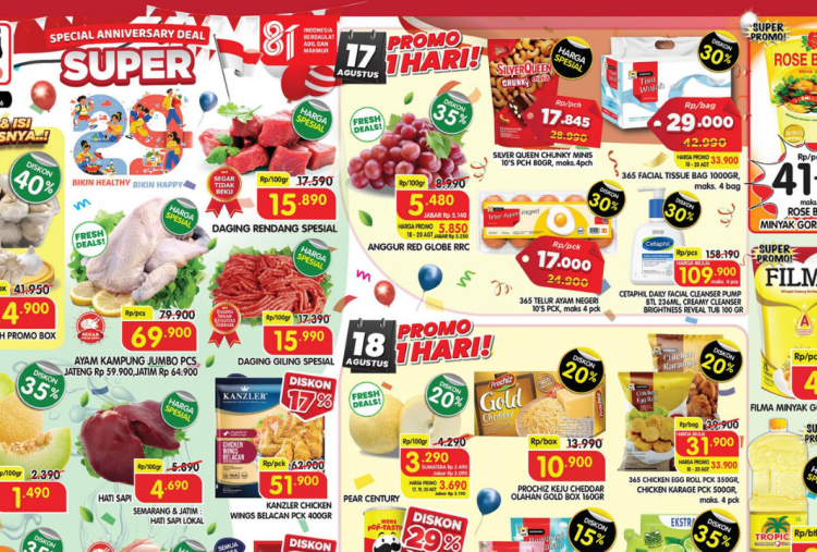 Katalog Promo Superindo Minggu Ini 18-20 Agustus 2026, Diskon Minyak Goreng Rp20 Ribuan
