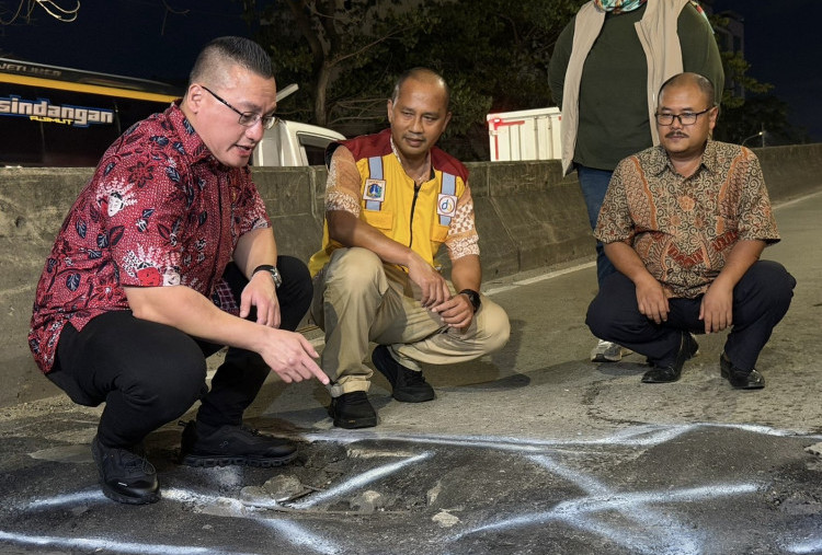 Flyover Pesing Rusak Parah, DPRD DKI Kenneth Desak Bina Marga Lakukan Perbaikan
