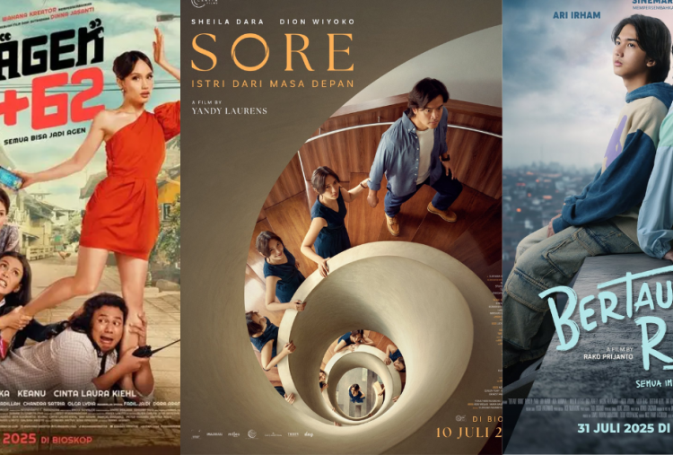 8 Film Indonesia Tayang Juli 2025 di Bioskop, Dari Agen Rahasia Kocak hingga Cerita Cinta Remaja Penuh Luka
