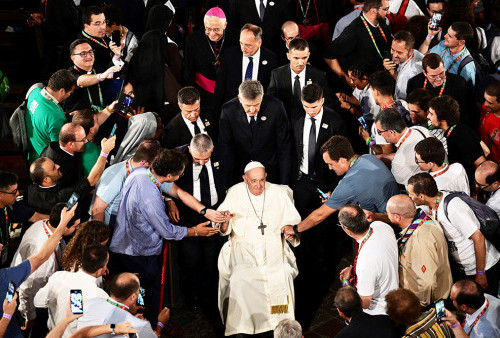 World Youth Day: Paus Fransiskus Kecam Skandal Pelecehan Seksual di Gereja