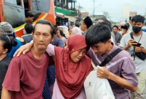 Warga Tangerang Korban Bus Maut di Tanjakan Pari Ciamis, Disambut Histeris Keluarga