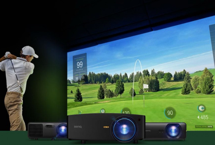 BenQ Luncurkan Proyektor Golf Berbasis AI Pertama di Dunia, Hadirkan Visual Lapangan Lebih Realistis