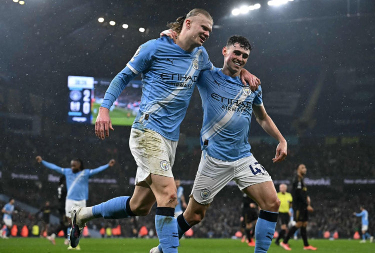 Man City vs Fulham 3-0, Haaland-Semenyo Pangkas Jarak dengan Arsenal