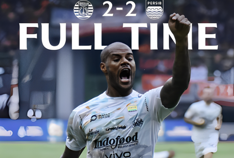 Persib Comeback Lawan Persija 2-2, Kuipers-DDS Buyarkan Kemenangan Macan Kemayoran!