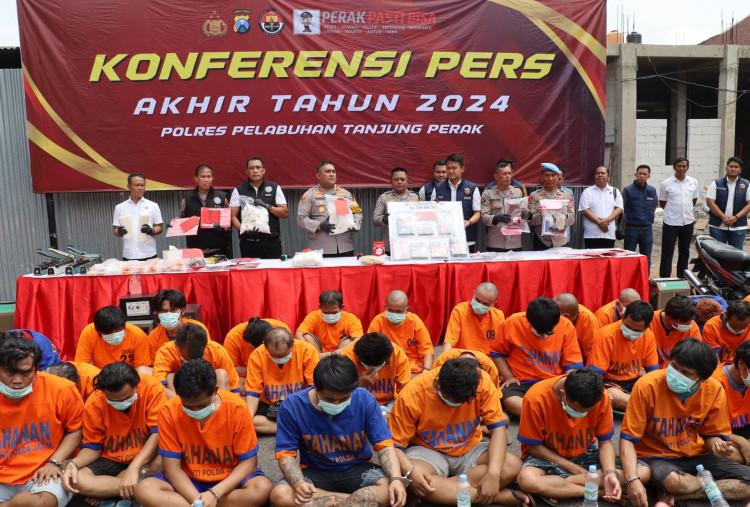 Tahun 2024, Polres Pelabuhan Tanjung Perak Ungkap 356 Kasus Narkoba