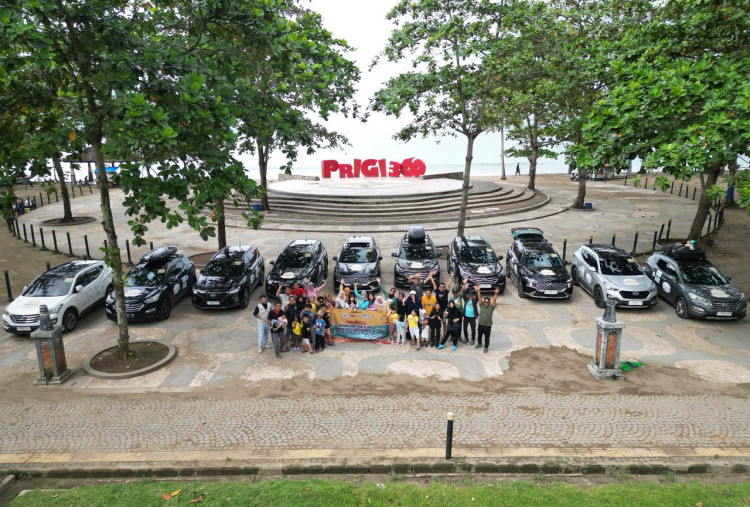 Komunitas Pemilik Hyundai Santa Fe Gelar, SOCI Discover South Coast of Java