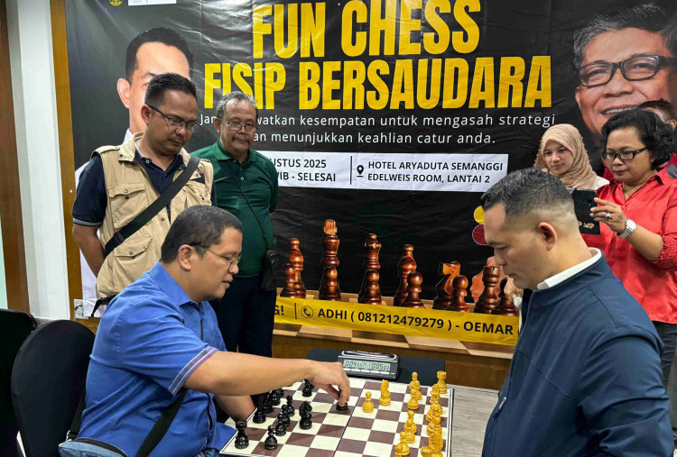 Gelar FUN Chess FISIP UI Bersaudara, Boni Hargens Siap Perkuat ILUNI Jadi Advokasi Kebijakan