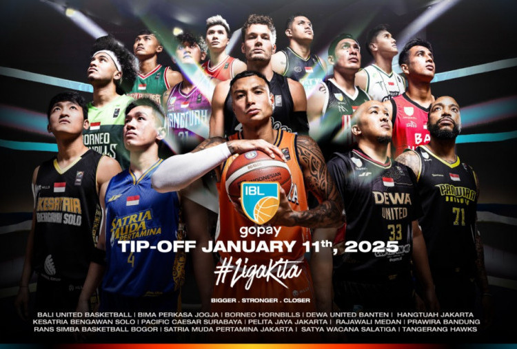 Profil 14 Tim IBL 2025, Pertempuran Dimulai 11 Januari!