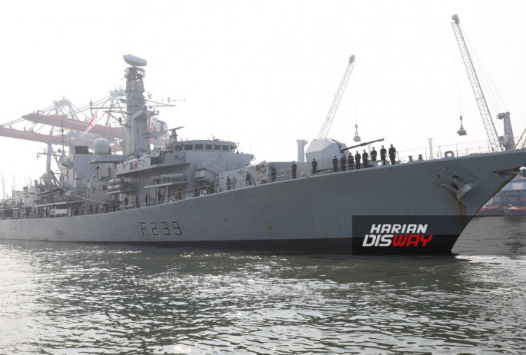 HMS Richmond Berlabuh di Jakarta, Inggris Perkuat Diplomasi Maritim dengan Indonesia