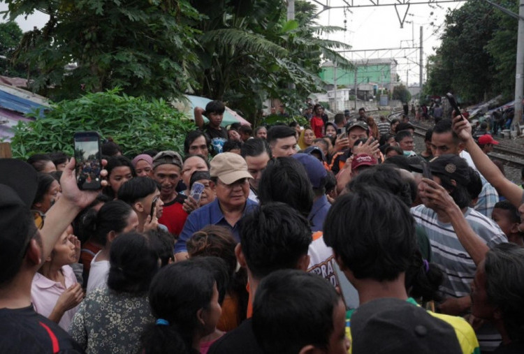 Saat Prabowo Blusukan ke Senen, Teddy Ungkap Penyamaran dan Minim Paspampres