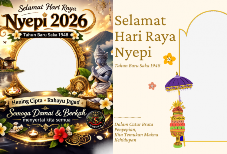 60 Link Twibbon Nyepi 2026 Gratis dan Terbaru Lengkap Ucapan, Siap Pakai untuk Status di Medsos
