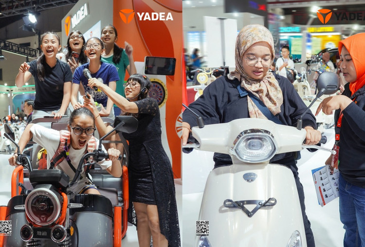 PRJ 2026 Makin Meriah, Yadea Bagikan Merchandise Eksklusif untuk Pengunjung