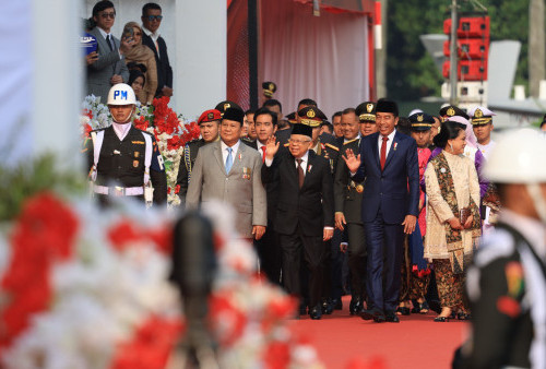 Jokowi Berterima Kasih ke Prabowo Telah Tingkatkan Kekuatan Pertahanan RI