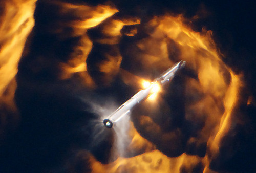 Starship Meledak di Ketinggian 148 km, SpaceX Milik Elon Musk Langsung Diselidi FAA