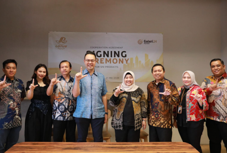 Lotus Gold dan Galeri 24 Perluas Distribusi Emas Bersertifikasi SNI Di Seluruh Penjuru Indonesia