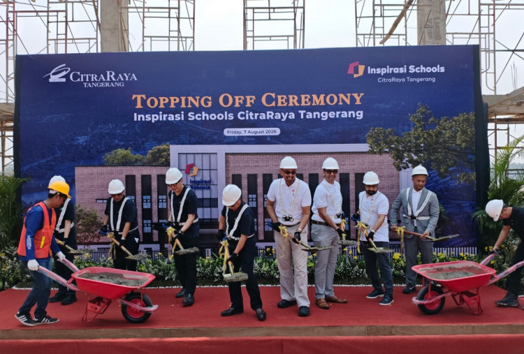 Gedung Inspirasi Schools CitraRaya Tangerang Resmi Topping Off, Ini Konsep Pendidikan yang Ditawarkan