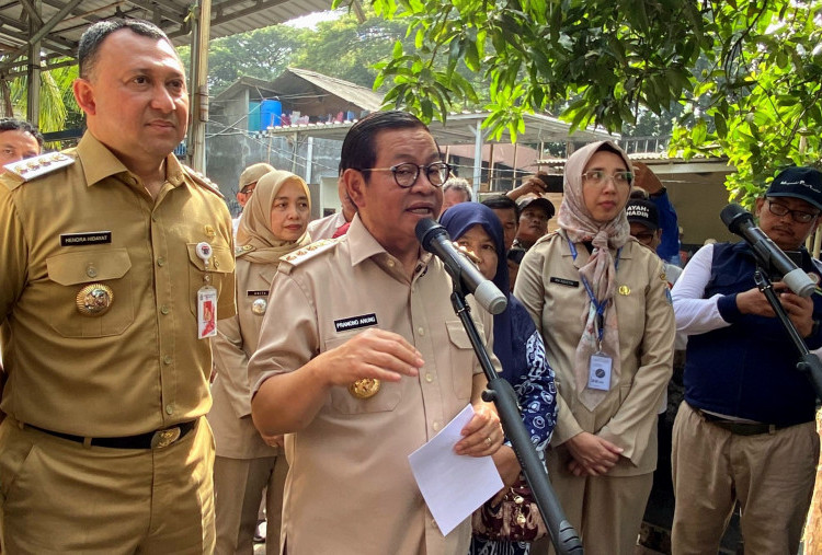 Pramono Tetapkan 3 Lokasi Pembebasan Lahan Normalisasi Kali Ciliwung