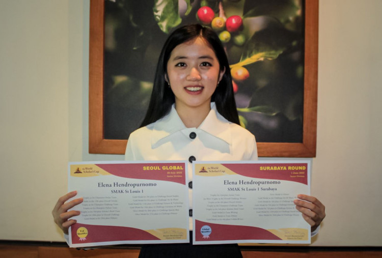 Elena Hendropurnomo Raih Jac Khor Award berkat Hobi Baca Buku Sejak Kecil