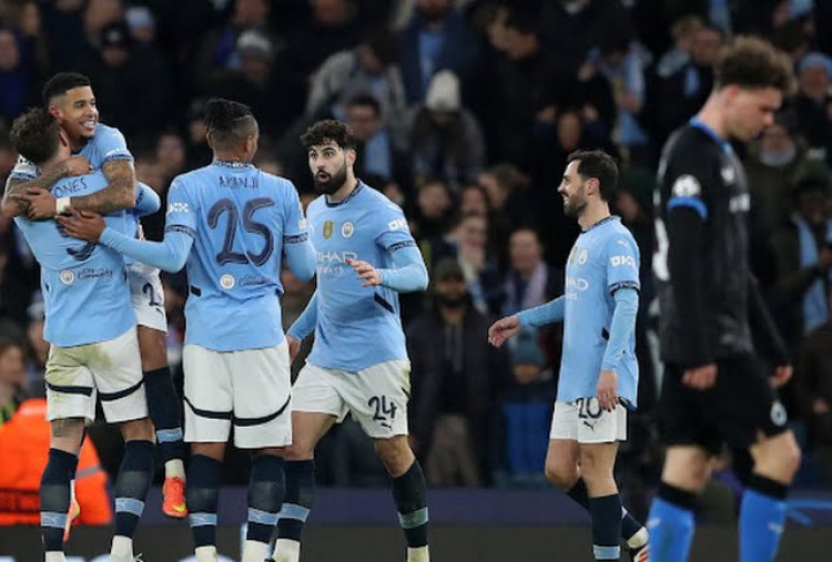 Man City vs Club Brugge 3-1: The Citizen Lolos ke Play-off 16 Liga Champions Setelah Comeback Keren