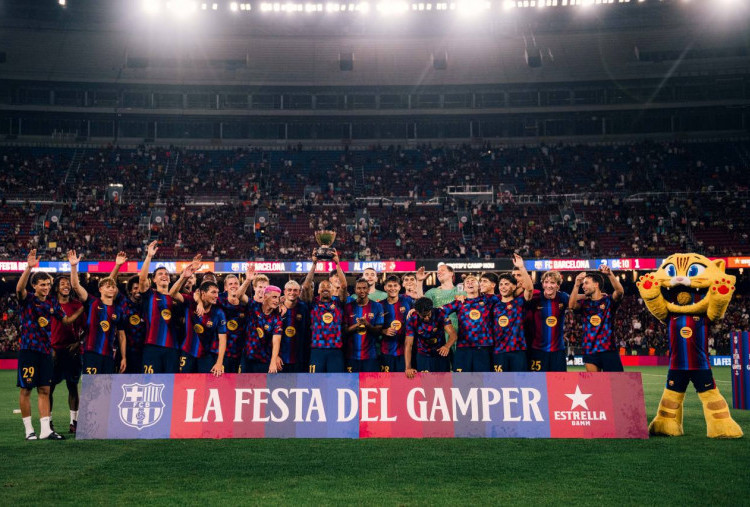 Barcelona vs Al Ahly 2-1, Blaugrana Tutup Pramusim dengan Trofi Joan Gamper