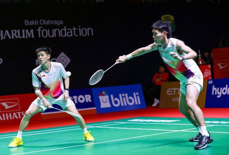 Raymond Indra/Nikolaus Joaquin Cetak Kejutan, Lolos ke Final Indonesia Masters 2026
