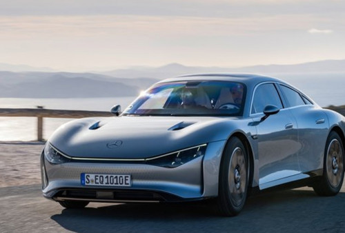 Keren! Mercedes-Benz Vision EQXX Concept, Tembus 1.000 Km Hanya Sekali Charging