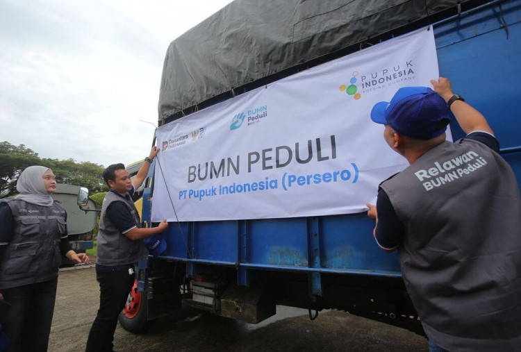 Bantu Pemulihan Banjir Aceh, Pupuk Indonesia Turunkan 50 Relawan 