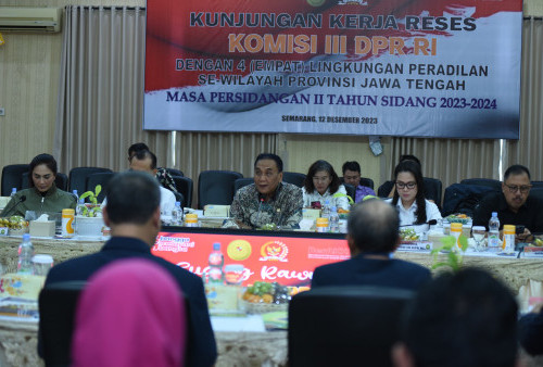 Lembaga Peradilan di Jawa Tengah Diawasi Langsung Komisi III DPR