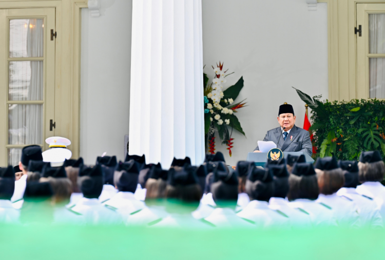 Junjung Ekonomi Berbasis Pancasila, Prabowo Minta Rakyat Jangan Jadi Alat Pembangunan