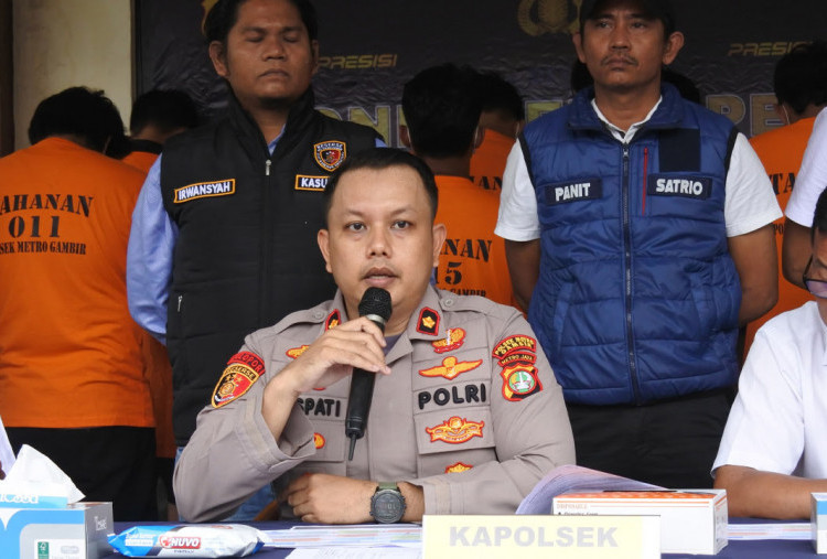 Polsek Gambir Tangkap 20 Pelaku Investasi Bodong Love Scam