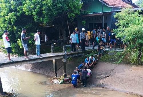 Hendak Cuci Kaki, Pemuda di Banjar Terpeleset, Tenggelam di Irigiasi, Ditemukan Tak Jauh dari Lokasi Terjatuh 