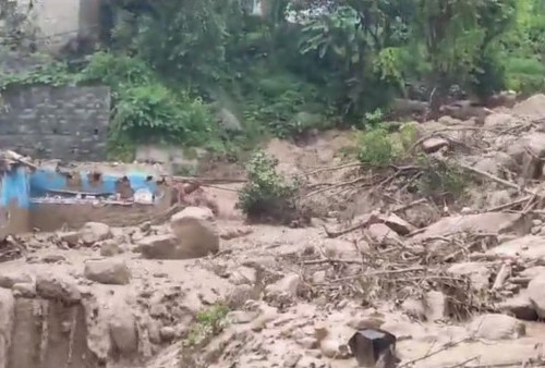 Peristiwa Kuil Runtuh di India saat Banjir Bandang Tewaskan 9 orang dan 25 Orang Terjebak