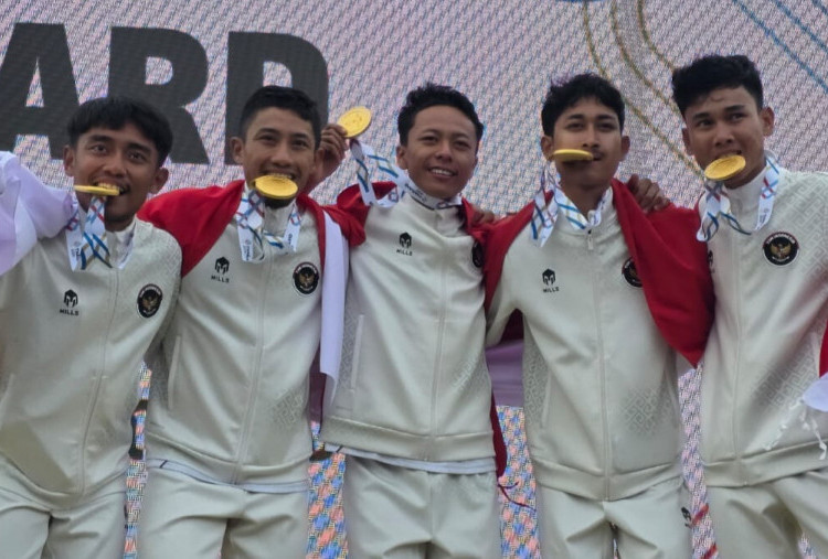 Aiman Cahyadi dkk Juara SEA Games 2025, Emas Pertama Tim Road Race Setelah Hampir Satu Dekade