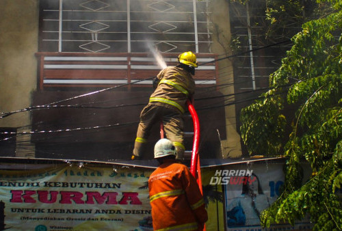 2 Orang Tewas Dalam Kebakaran Toko Sembako di Jakpus