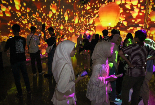 Pameran Seni Video Mapping Lumioria di Balai Pemuda, Sajikan Pengalaman Baru Menikmati Karya Seni