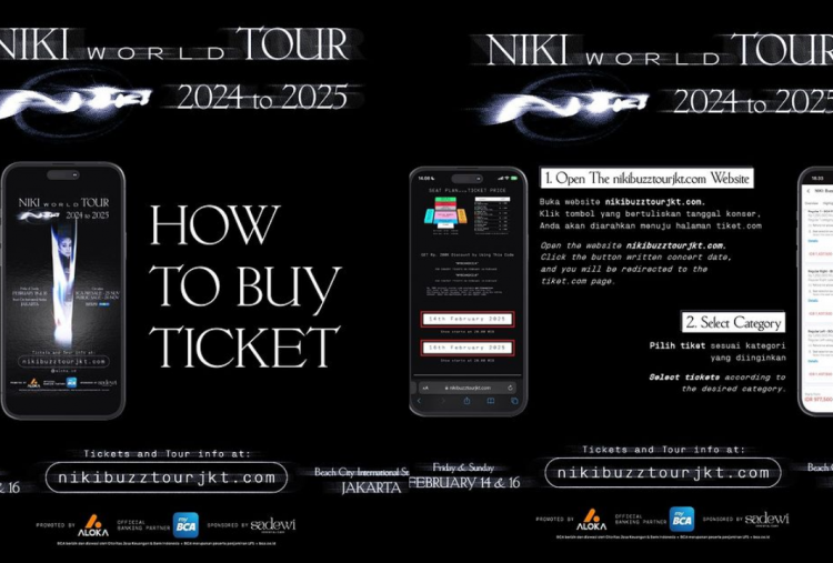 Link dan Cara Beli Tiket Konser Niki Zefanya di Jakarta Sesi Public Sale, Serbu Pukul 10.00 WIB