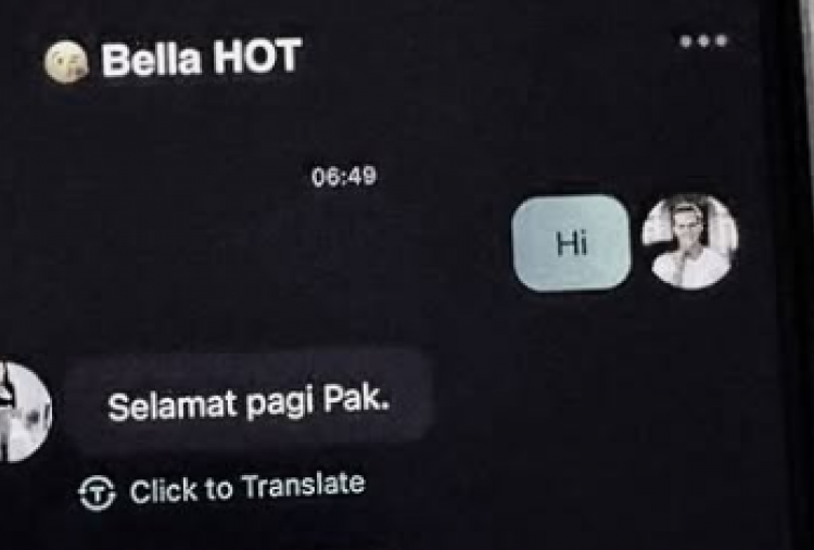 Suami Clara Shinta DM Bella Hot Duluan, Terungkap dari Chat Mesra Sebelum VCS