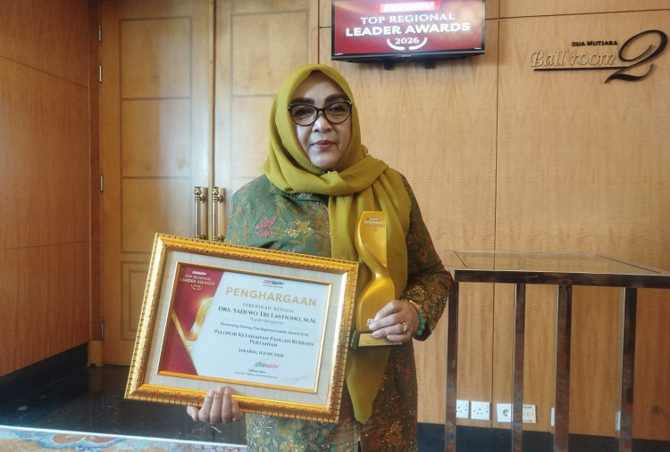 Kabupaten Banyumas Raih Disway Top Regional Leader Awards 2026, Wakil Bupati Apresiasi Para Petani