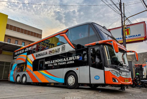 PO Rosalia Indah Buka Trayek dan Jam Baru Bus Double Decker Malang-Tangerang, Segini Harga Tiketnya!