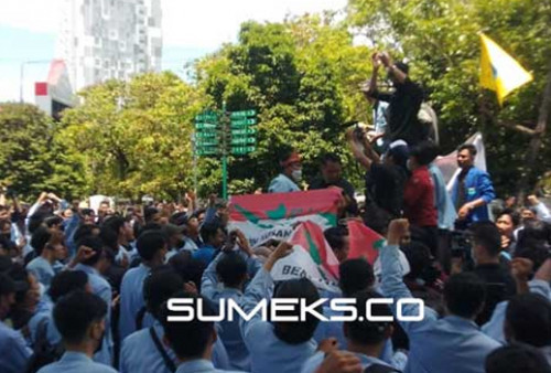 Kantor DPRD Palembang Juga Diserbu Mahasiswa Hari Ini, Demo 11 April Tak Hanya Jakarta