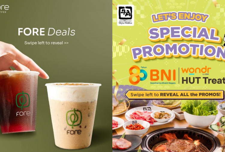 11 Promo Makanan HUT ke-80 BNI Juli 2026, Wingstop, Sushi Go, Fore, hingga Gyu-Kaku