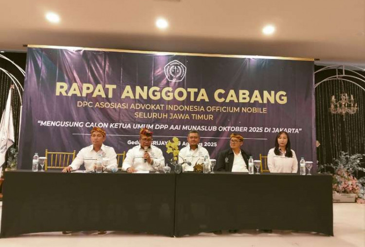 AAI Jatim Calonkan Tjandra Sridjaja Pradjonggo Jadi Ketua