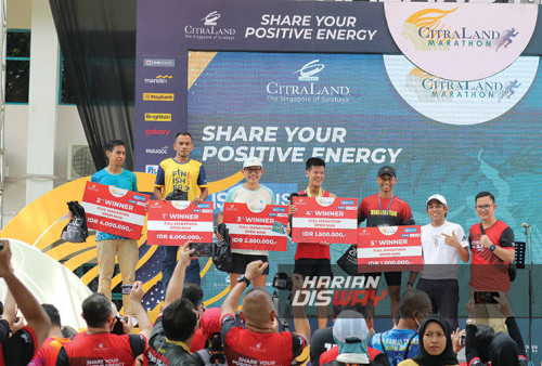 CitraLand Marathon 2022: Trek Cukup Menantang