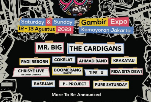 The 90's Festival Umumkan Line Up Fase Pertama, Ada Mr. Big Sampai The Cardigans!