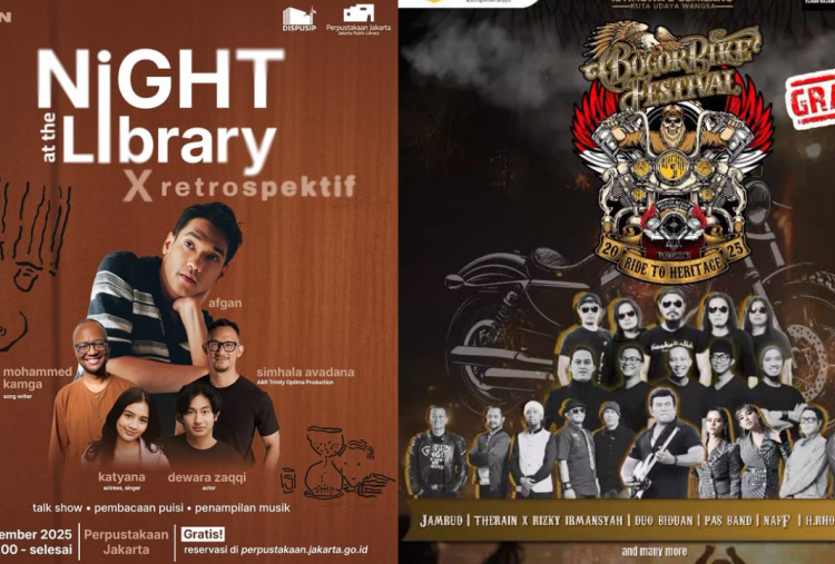 5 Konser Gratis di Jabodetabek Akhir Pekan Terbaru 28-30 November 2025, Seru-Seruan Bareng Afgan hingga Rhoma Irama!