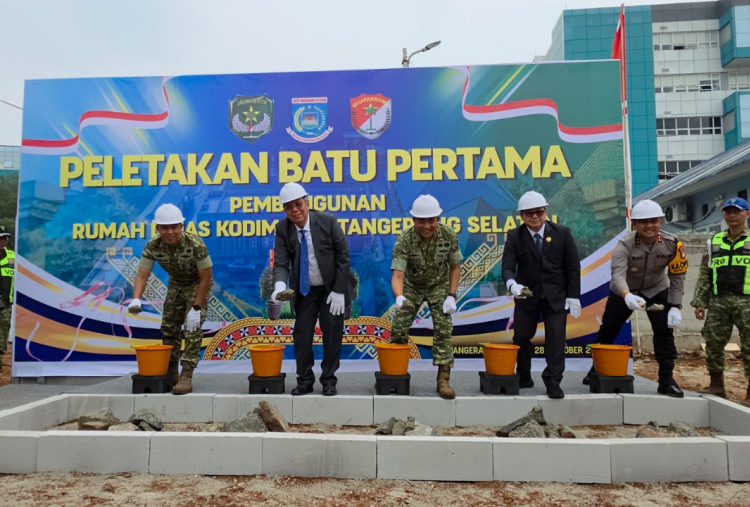 Makodim Tangsel Dibangun Rp17,2 Miliar, Operasional Berpotensi Mulai 2028