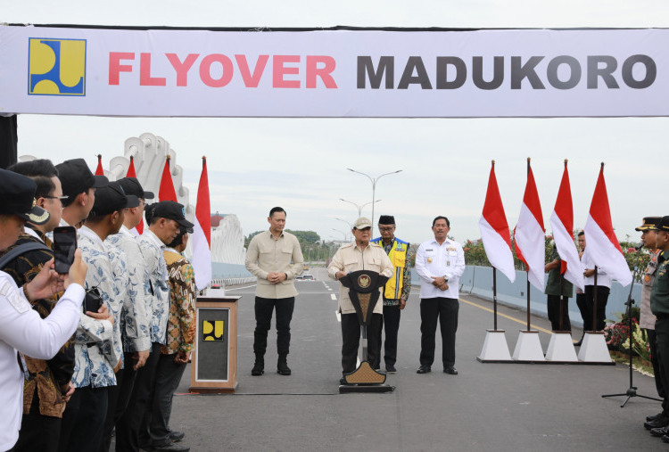 Prabowo Resmikan Flyover Madukoro, Perkuat Infrastruktur untuk Konektivitas dan Ekonomi