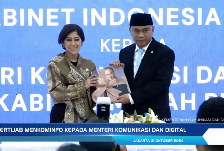 Sertijab Menkominfo ke Menteri Komunikasi dan Digital, Budi Arie Harap Kelanjutan Di Bidang Digitalisasi