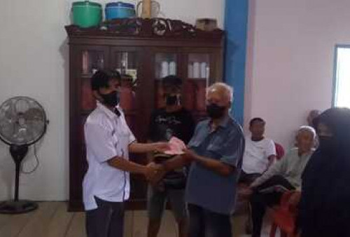 Berkah Idul Adha, 43 KPM di Desa Tinggi Hari Terima BLT DD